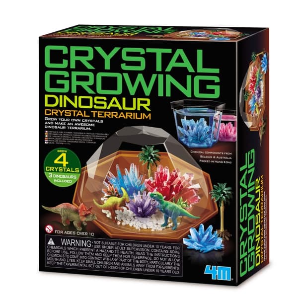 4M Kristallodling / Dinosaurie-kristallterrarium (EU) - (4M-03926)
