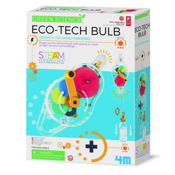 4M Green Science Eco-Tech Glödlampa - Flerfarvet - 96-168 m