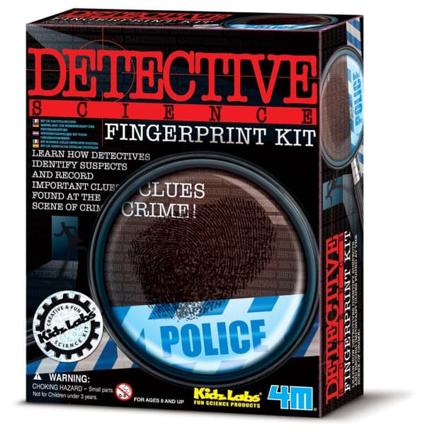 4M Kidz Labs Fingeravtrykkssett - (4M-3248)