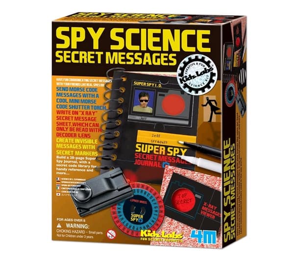 4M KidzLabs - Spionvitenskap - Hemmelig melding (03295)