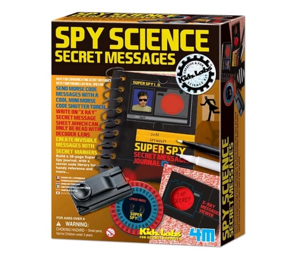 4M KidzLabs - Spionvitenskap - Hemmelig melding (03295)