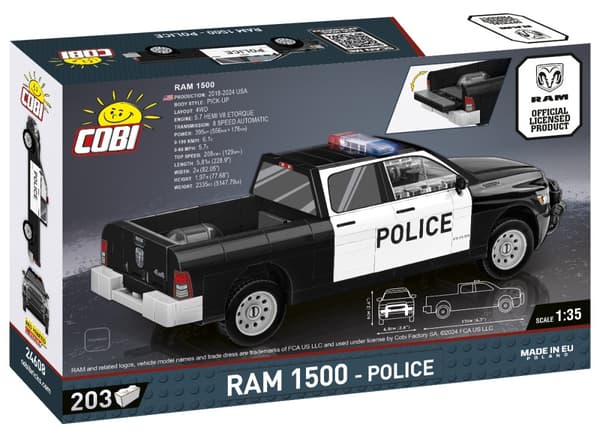 Cobi Ram 1500 Police
