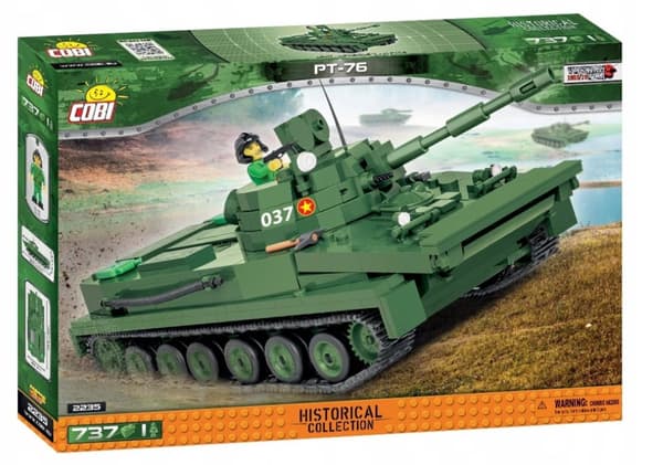 Cobi 2235 Lille Hær Tank Pt-76 Blokke