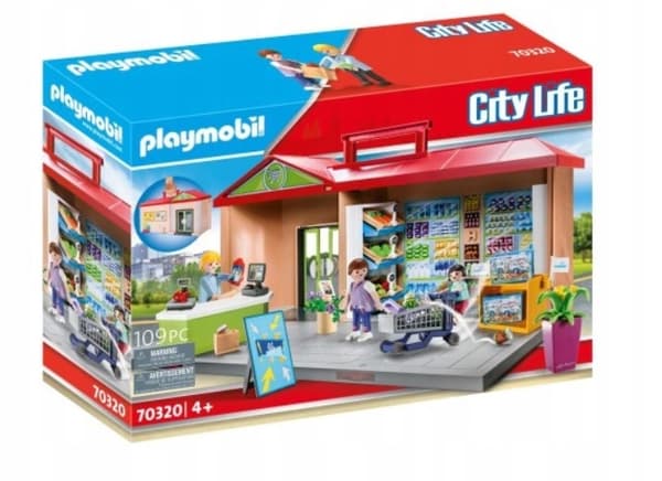 Playmobil 70320 Grönsaksbutik Stormarknad