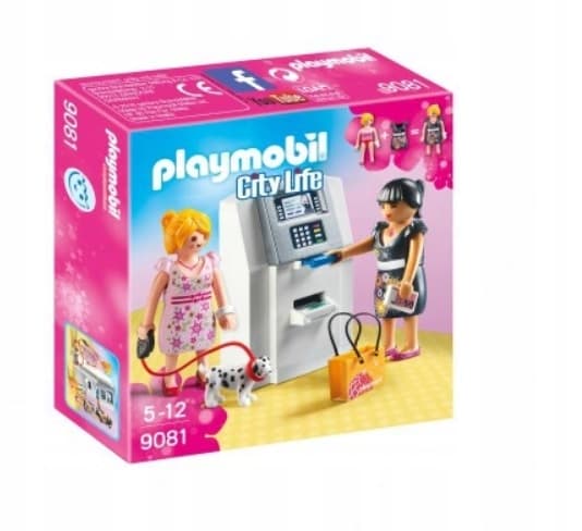 PLAYMOBIL 9081 Bankomatblock Figurset