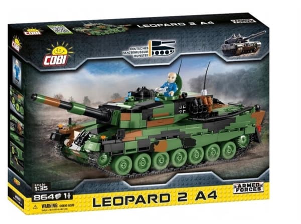 Cobi 2618 Leopard Tank Lille Hær Lille Hær 2 A4