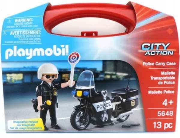 Playmobil City Action 5648 Kuffert Motorpoliti