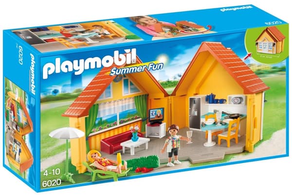 PLAYMOBIL 6020 LANDHUS SOMMERHUS butik!