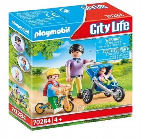 Playmobil City Life 70284 Mamma med barn