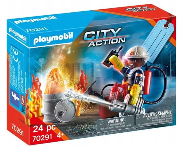 PLAYMOBIL 70291 BRANDKÅR BRANDMAN