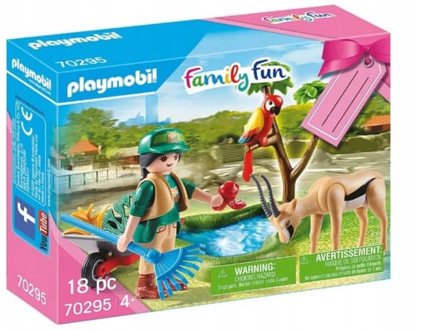 PLAYMOBIL 70295 FAMILIESJOV ZOO PAPEGØJE