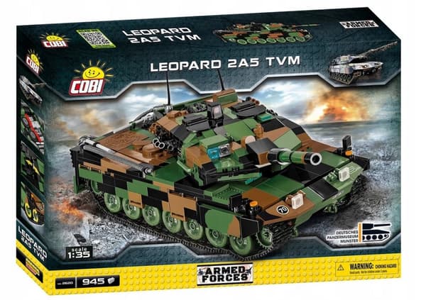 COBI BLOCKS 2620 Tysk Panser Leopard 2A5 TVM