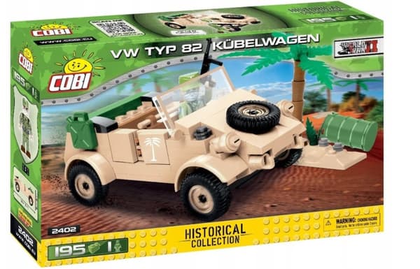 Cobi Auto Car VW Type 82 Kubelwagen 2402