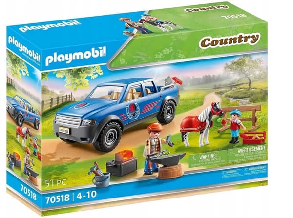 Playmobil Country 70518 Mobil smed för häst