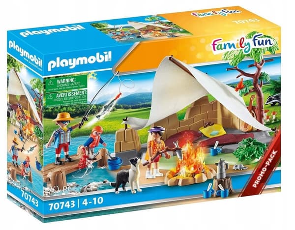 Playmobil FamilyFun 70743 Campingfigursæt