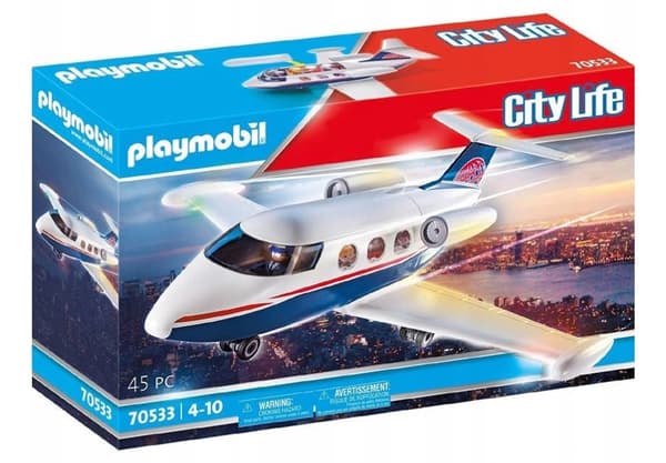 PLAYMOBIL BLOCKS Tilauslentokone 70533