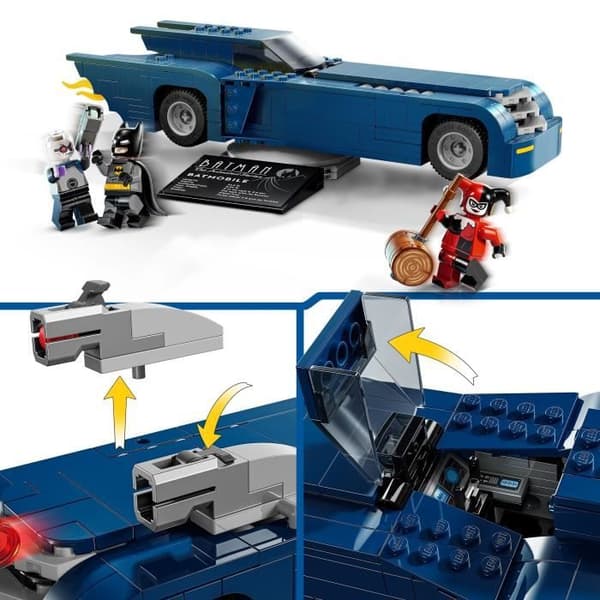 LEGO® Super Heroes DC 76274 Batman med Batmobile mot Harley Quinn och Mr. Freeze