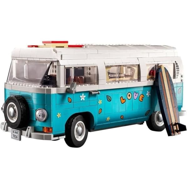 Leksak - Lego - Volkswagen T2 Husbil - Blå, Vit - Från 5 år - 10279