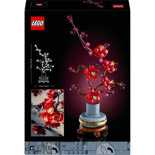 LEGO® Icons 10369 Plommonblommor - Blomsterdekoration inomhus, set för vuxna