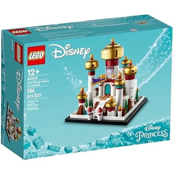 Byggset - LEGO - 40613 - Mini Palats Disney i Agrabah - 60 delar - Från 5 år