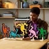 LEGO® 31216 Art Keith Haring, De Dansande Figurer, Inredning och Byggsats för Vuxna