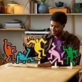 LEGO® 31216 Art Keith Haring, De Dansande Figurer, Inredning och Byggsats för Vuxna
