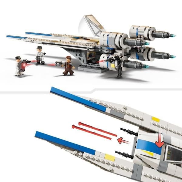 LEGO Star Wars 75399 Andor U-Wing Starfighter från Rebellska Alliansen, Byggset från 8 år