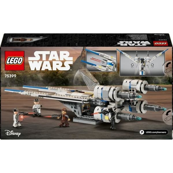LEGO Star Wars 75399 Andor U-Wing Starfighter från Rebellska Alliansen, Byggset från 8 år