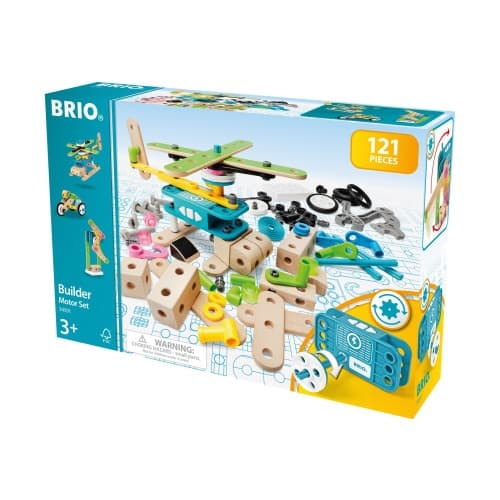 BRIO - Byggpaket med fordon - byggsats