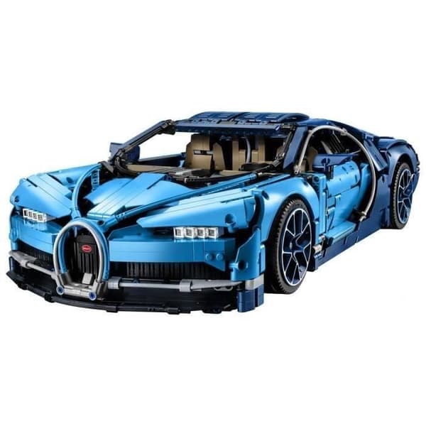LEGO® Technic 42083 Bugatti Chiron Exklusiv supersportbil samlarmodell, byggbar modellsats för vuxna