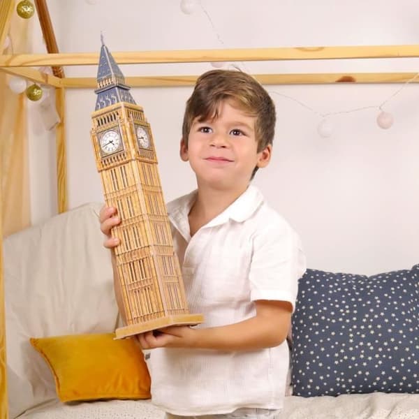 "Pussel 3D - Big Ben - Byggspel - EXPLORA - 44 bitar - Från 5 år"