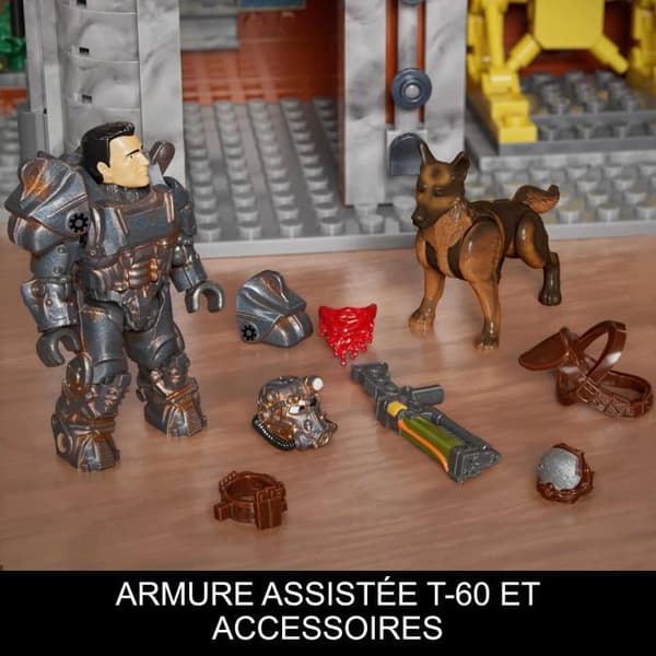 MEGA Coffret Relais Routier Red Rocket Fallout, 824 delar, 2 rörliga figurer och tillbehör HXT00