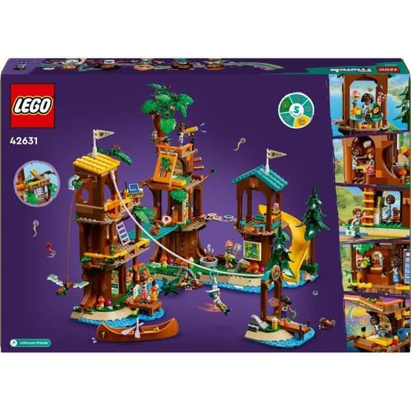 LEGO® Friends 42631 Fritidscentrets trädkoja - Kreativ lek för barn