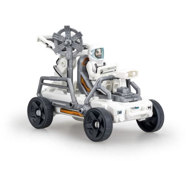 Soldrivet fordon - ASTROPOD - 11cm - Motoriserat - 20 stycken att bygga