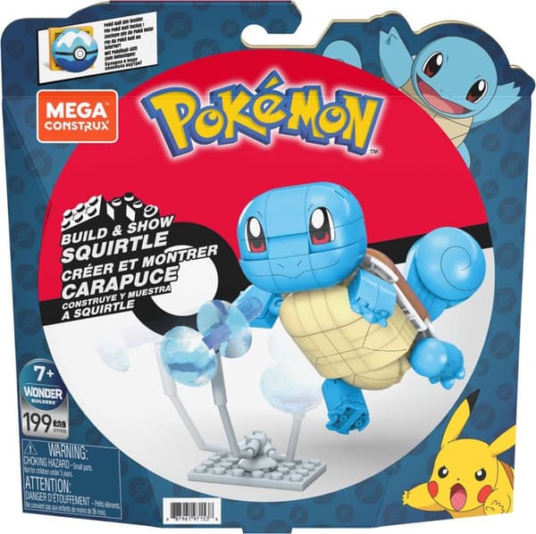 MEGA CONSTRUX Blocks POKEMON Squirtle GYH00 GKY95 MATTEL