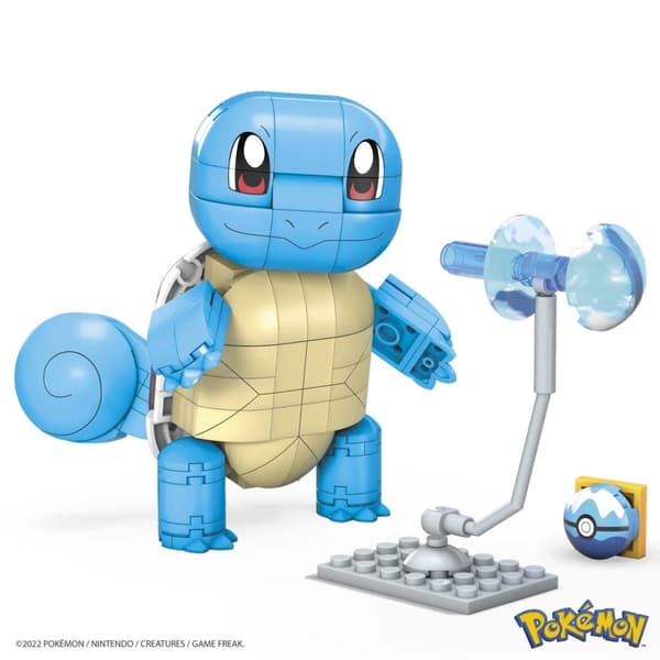 MEGA CONSTRUX Blocks POKEMON Squirtle GYH00 GKY95 MATTEL