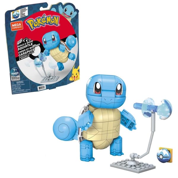 MEGA CONSTRUX Blocks POKEMON Squirtle GYH00 GKY95 MATTEL