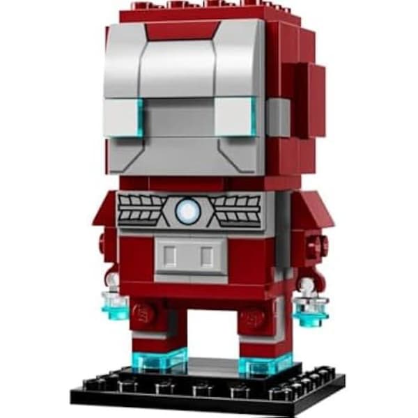 Byggfigur - LEGO - BrickHeadz Iron Man MK5 - 101 delar - 8 cm - Mixat 10 år och uppåt