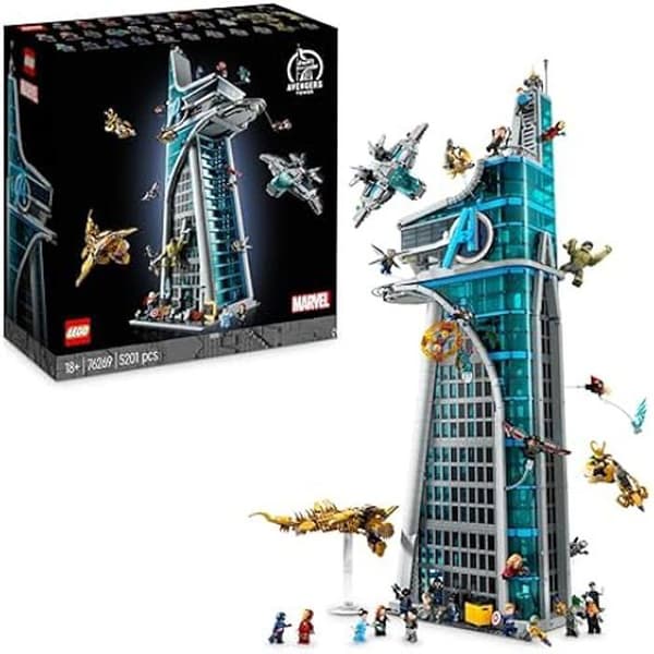 Byggset - LEGO - Avengers Tower 76269 - 5201 delar - Marvel-licens - Blandat