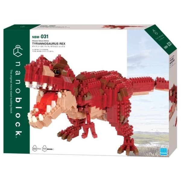 Nanoblock - NBM-031 - Nanoblock Tyrannosaurus Rex - Deluxeupplaga