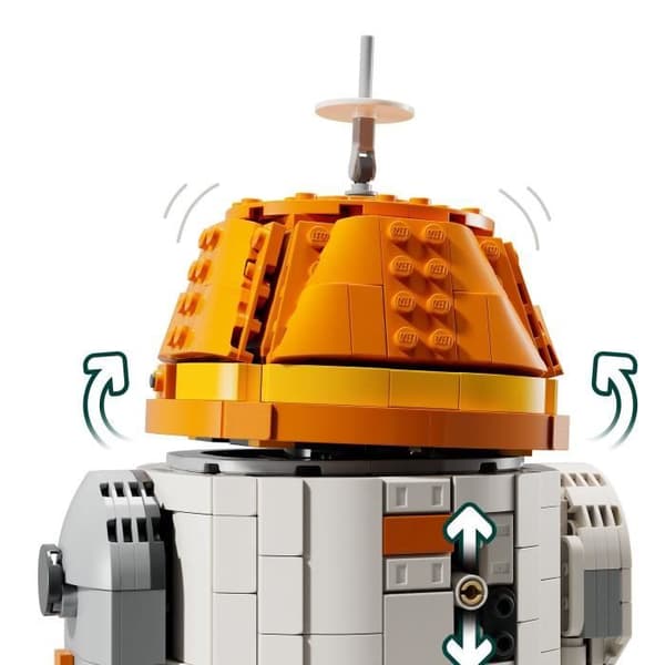 LEGO Star Wars 75416 Ahsoka Le Droïde Astromécano Chopper (C1-10P), Byggsats, från 10 år