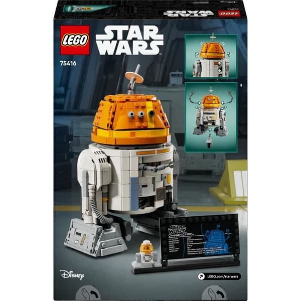 LEGO Star Wars 75416 Ahsoka Le Droïde Astromécano Chopper (C1-10P), Byggsats, från 10 år