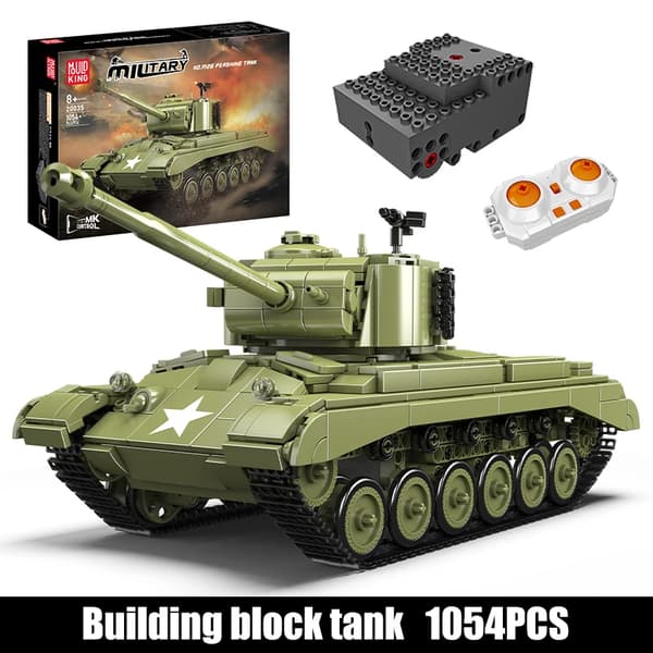 Fjärrstyrd Militärtank, Engagerande Byggupplevelse,20035-a