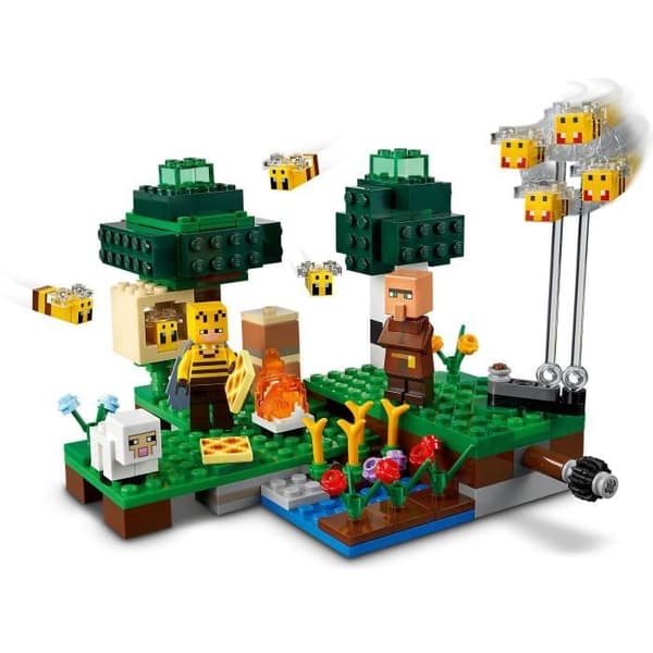 LEGO® Minecraft 21165 Kupan, leksaken med får, bin och bybor minifigurer