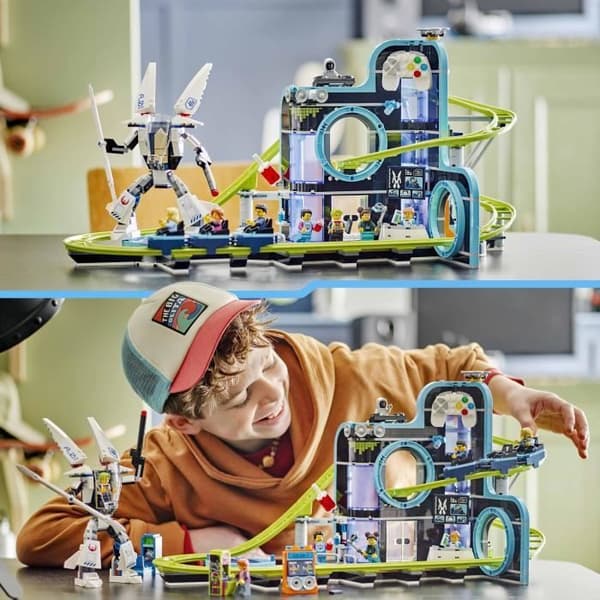 LEGO® City 60421 Robot World Amusement Park - Nöjespark för barn i åldrarna 8