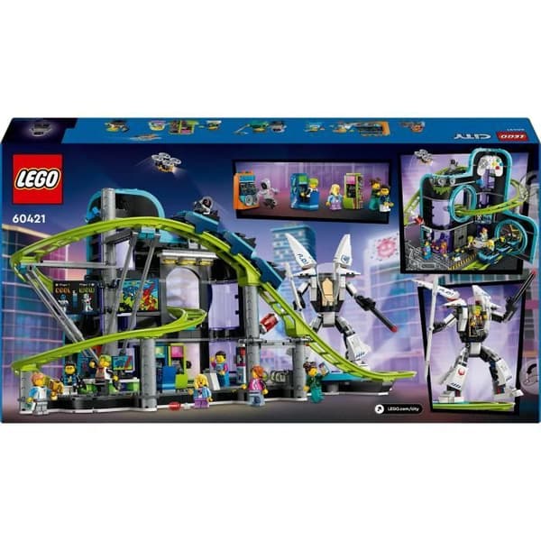 LEGO® City 60421 Robot World Amusement Park - Nöjespark för barn i åldrarna 8