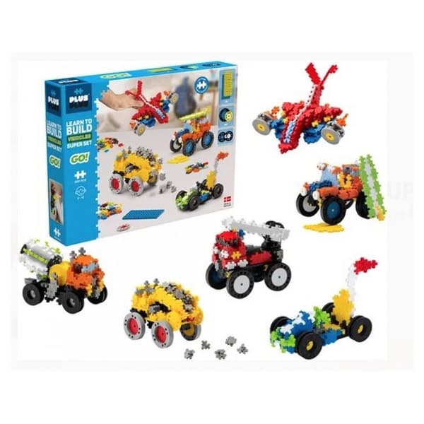 Discovery kit 800 stycken Mini modell GO fordon - Plus Plus