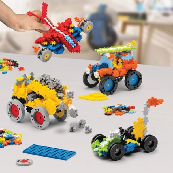 Discovery kit 800 stycken Mini modell GO fordon - Plus Plus
