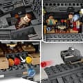 Miniatyrbild 4 av 5: LEGO 75374 Star Wars Skeleton Crew Le Onyx Cinder - Samlarfartyg - Kreativ Byggleksak - Setet Innehåller