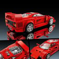 Miniatyrbild 4 av 6: LEGO® Speed Champions 76934 Ferrari F40 Supercar – Leksaksfordon för pojkar och flickor